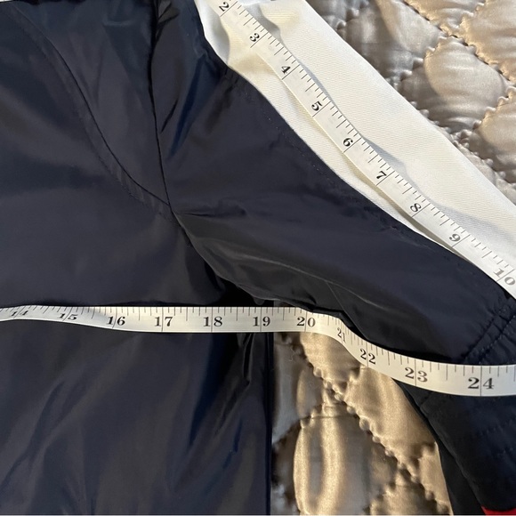 ANTONY MORATO {XS} Navy Blue Windbreaker with Nautical White & Red Detail - Picture 11 of 14